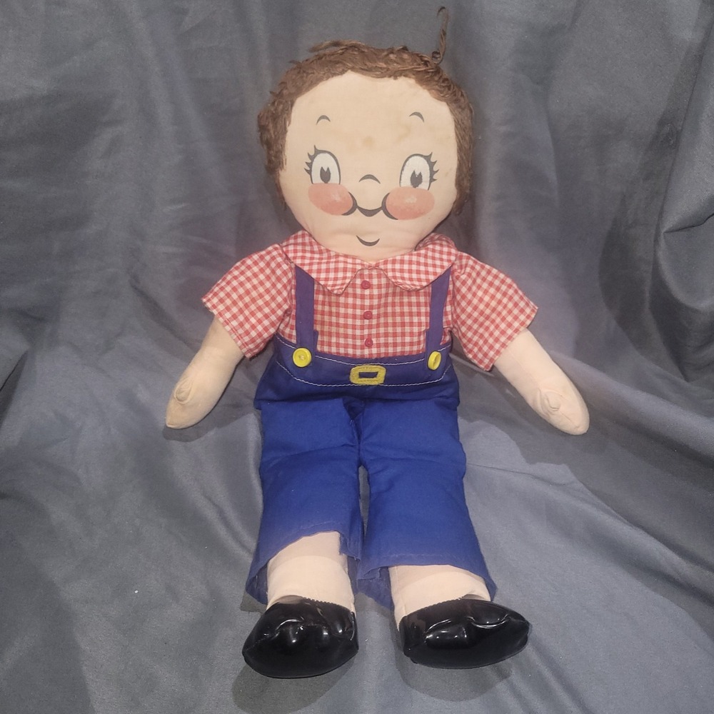 Vintage 16 " Campbell's Soup Kid Cloth Doll